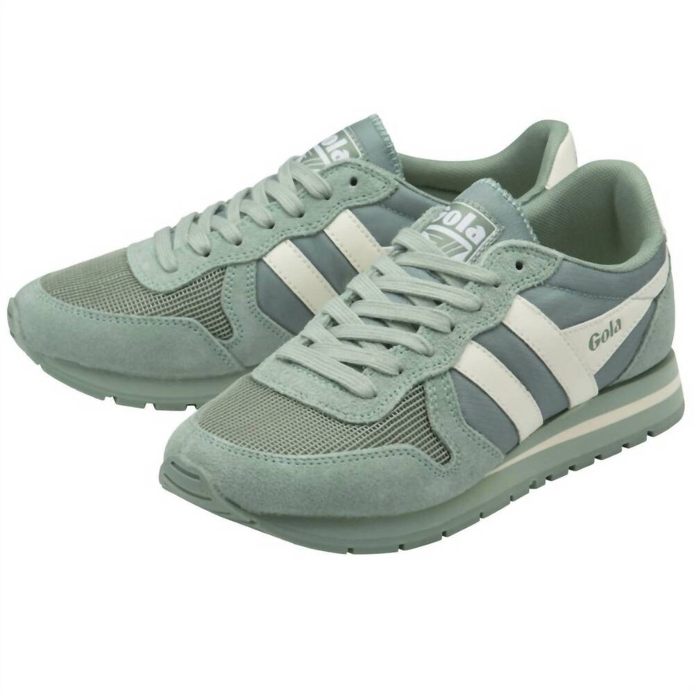 NEW GOLA women's daytona 88 sneakers in green mist - Picture 3 of 5